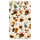 Kachelmuster aus coolem Party Kleine Geschenktüte (Rückseite)