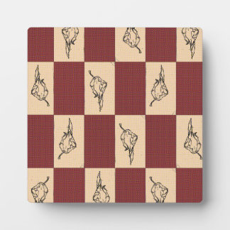 Kachelmuster Fotoplatte