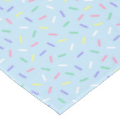 Kachelmuster Party blau Tableclout Tischdecke (Schrägansicht)