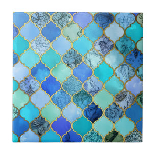 Kacheln mit glänzender Oberfläche