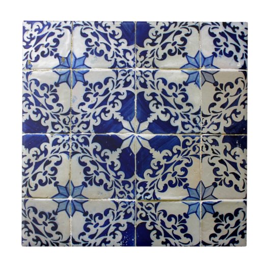 Kacheln, Portuguese Tiles, Fliese (Vorderseite)