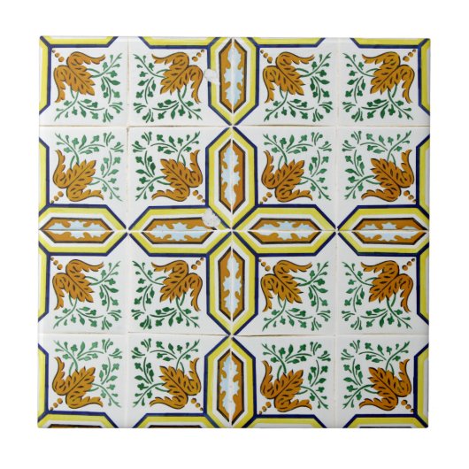 Kacheln, Portuguese Tiles, Fliese (Vorderseite)