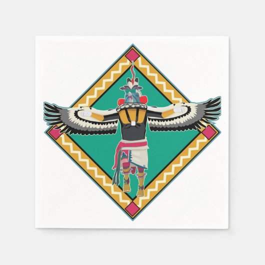 Kachina Dancer Serviette (Vorderseite)