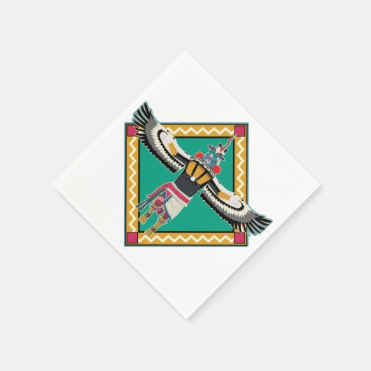 Kachina Dancer Serviette (Ecke)