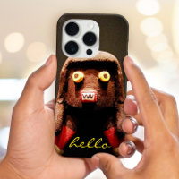 Kachina Doll Face Foto Hello Script Bold Niedlich