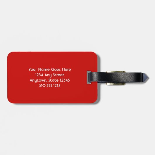 Kachina Doll Face Foto Script Individuelle Name Ni Gepäckanhänger (Rückseite horizontal)