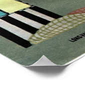 Kachina-Druck "Long Hair" Poster (Ecke)