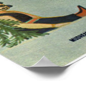 Kachina-Druck "Mudhead" Poster (Ecke)