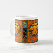 Kachina Kaffeetasse (Vorderseite Links)