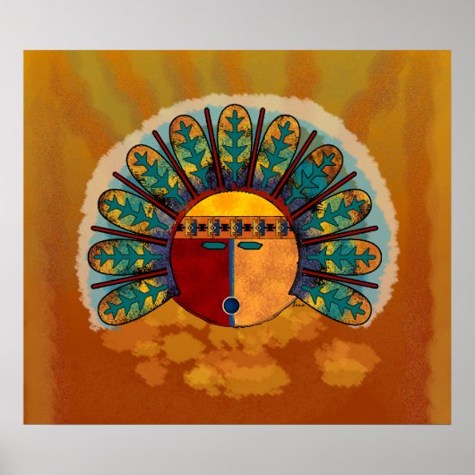 Kachina Mask Poster (Vorne)