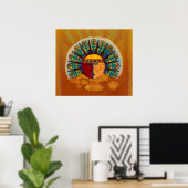 Kachina Mask Poster (Heimbüro)