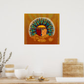 Kachina Mask Poster (Küche)