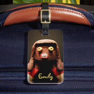 Kachina-Puppen-Gesicht Foto Schriftzug Benutzerdef Gepäckanhänger