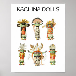 Kachina Puppen Poster