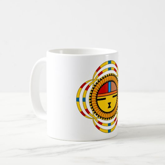 Kachina Sun Kaffeetasse (Vorderseite Links)