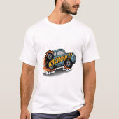 kachow sticker T-Shirt (Vorderseite)