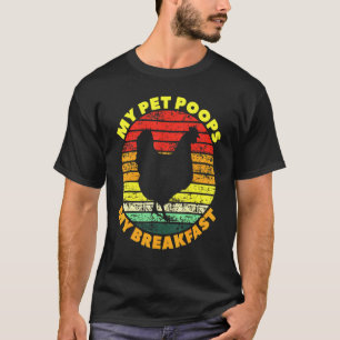Kack Breakfast Eggs Hühnchen T-Shirt