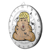 kack Donald Trump Dartscheibe (Vorderseite rechts)