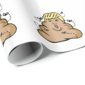 kack Donald Trump Geschenkpapier (Rolleneckpunkt)