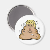 kack Donald Trump Magnet (Vorderseite/Rückseite)