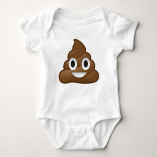 kack Emoji Baby Säugling Kleidung Kleideranzug Baby Strampler