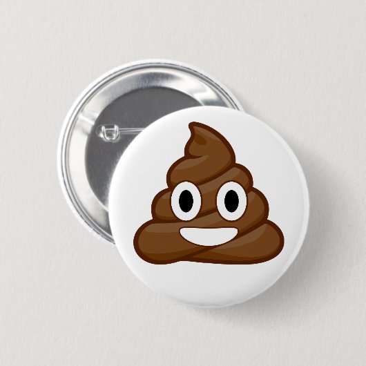kack Emoji Button (Vorne & Hinten)