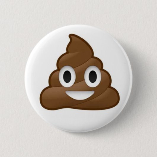 Kack Emoji Button (Vorderseite)