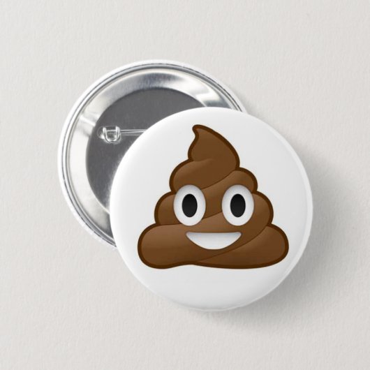 Kack Emoji Button (Vorne & Hinten)