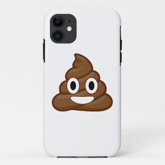 kack Emoji Case-Mate iPhone Hülle (Rückseite)