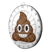 kack Emoji Dartscheibe (Vorderseite rechts)