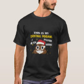 Kack Emoji Das ist mein Weihnachtslied Poojama - P T-Shirt (Vorderseite)