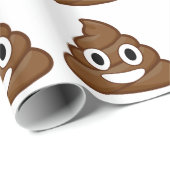 kack Emoji Geschenkpapier (Rolleneckpunkt)
