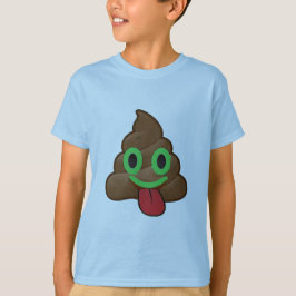 kack emoji glücklich grün st patricks Tag irisch l T-Shirt