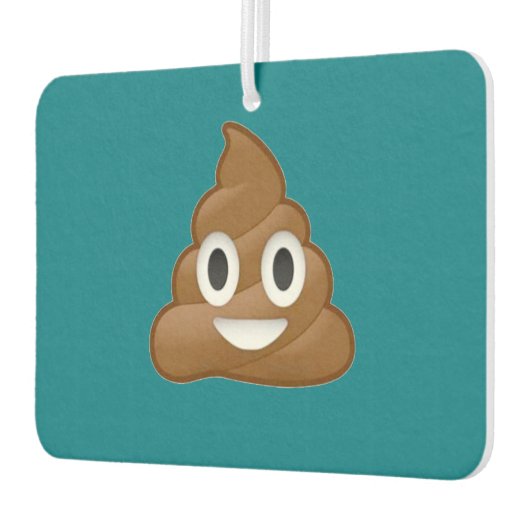 Kack Emoji Herzfrischer Autolufterfrischer (Links)