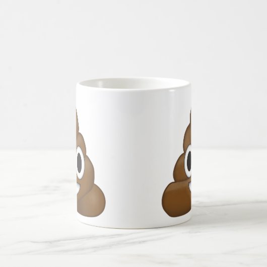 Kack Emoji Kaffeetasse (Mittel)