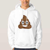 kack Emoji menhooded Sweatshirt Hoodie Hoody (Vorderseite)
