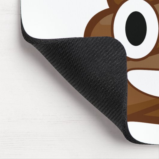 kack Emoji Mousepad (Ecke)