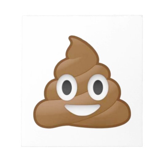 Kack Emoji Notizblock (Vorderseite)