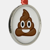 kack Emoji Ornament Aus Metall (Rechts)
