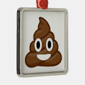kack Emoji Ornament Aus Metall (Rechts)