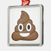 kack Emoji Ornament Aus Metall (Links)