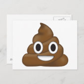 Kack Emoji Postkarte (Vorne/Hinten)