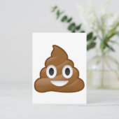 Kack Emoji Postkarte (Stehend Vorderseite)