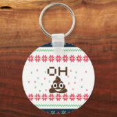Kack Emoji Schlüsselanhänger (Vorderseite)