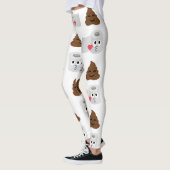 kack Emoji und Toilettenpapier Leggings (Links)