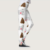 kack Emoji und Toilettenpapier Leggings (Rechts)