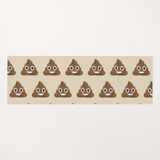 Kack Emoji Yogamatte (Vorderseite (Horizontal))