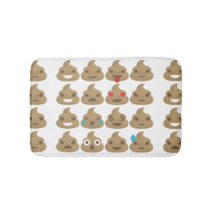 kack Emojis Badewanne Badewanne Matte