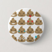 kack Emojis Button (Vorderseite)