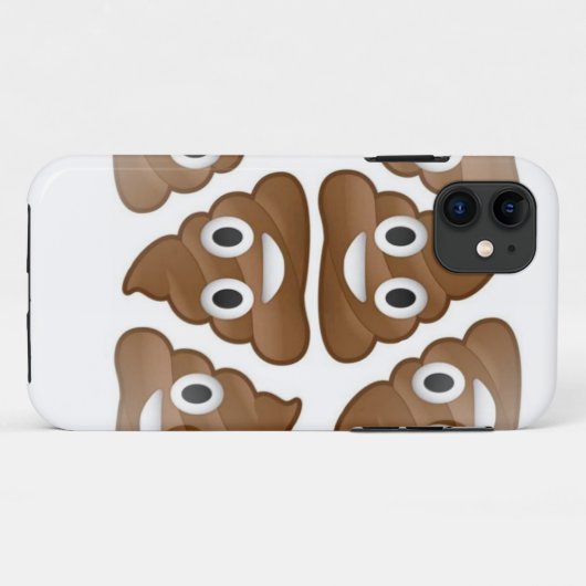 kack Emojis Case-Mate iPhone Hülle (Rückseite (Horizontal))